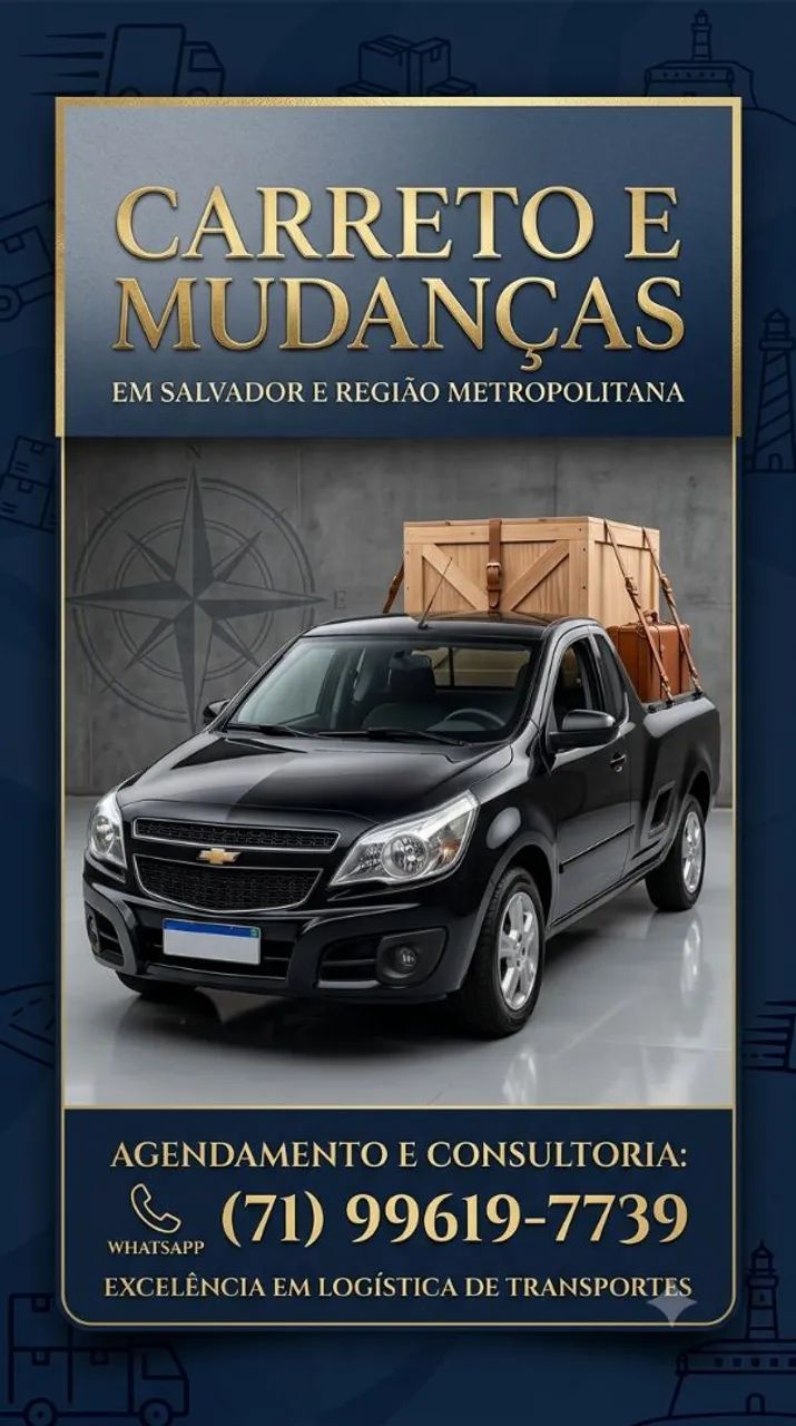 Transporte mudanças e carretos