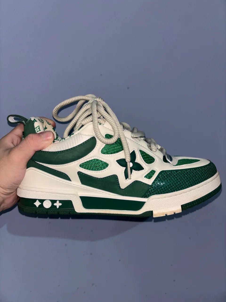 Tênis Louis Vuitton LV Skate Verde