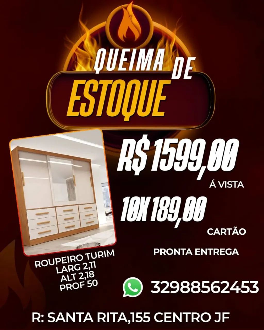 ?QUEIMA DE ESTOQUE MÓVEIS GERAIS?