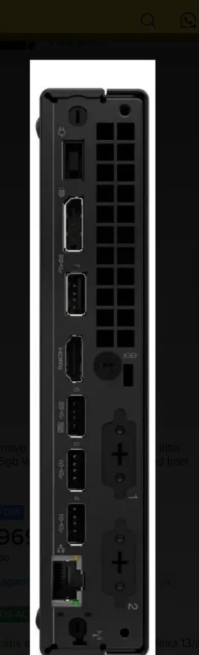 Mini Pc Lenovo ThinkCentre M70q
