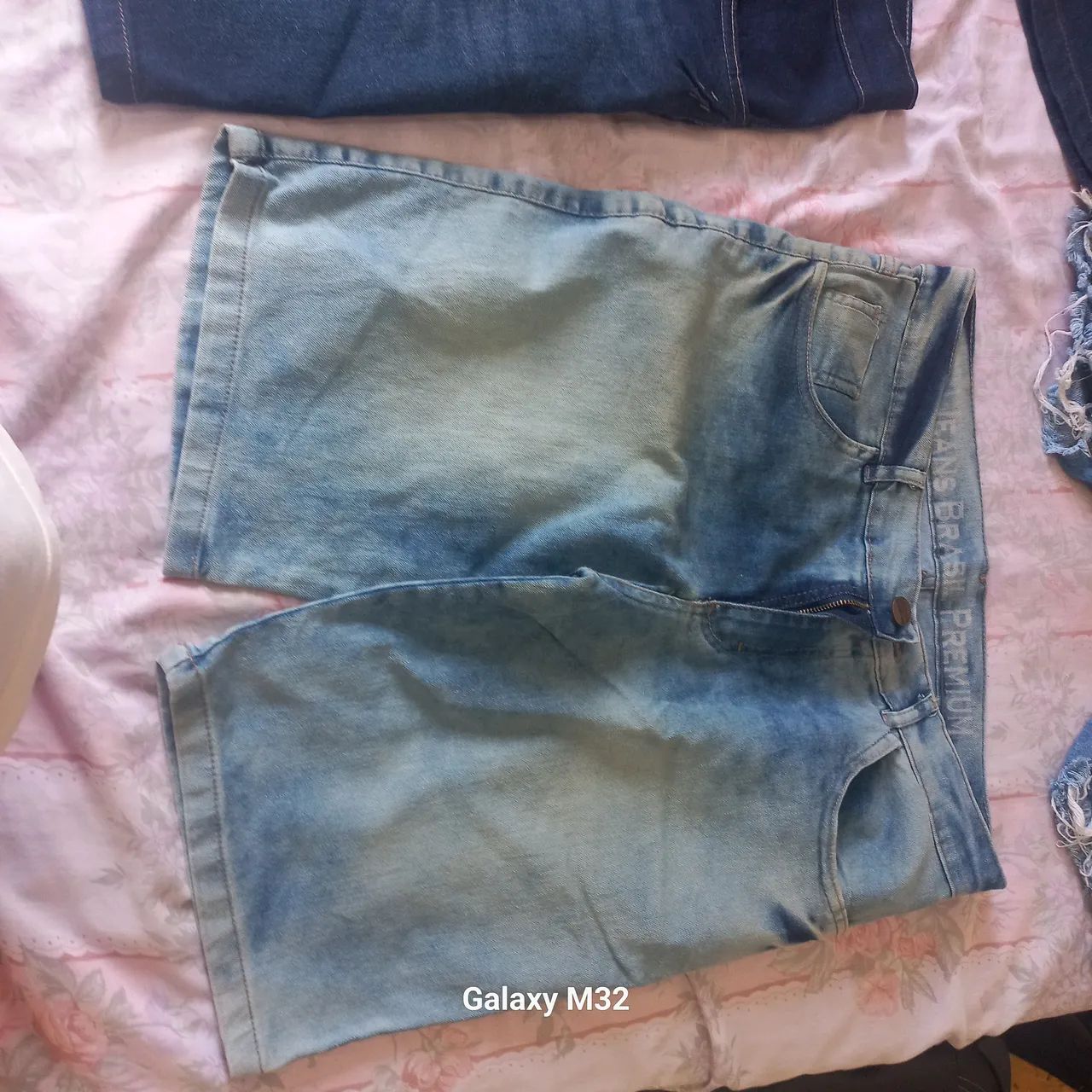 4 Bermuda jeans masculina nova - Foto 5