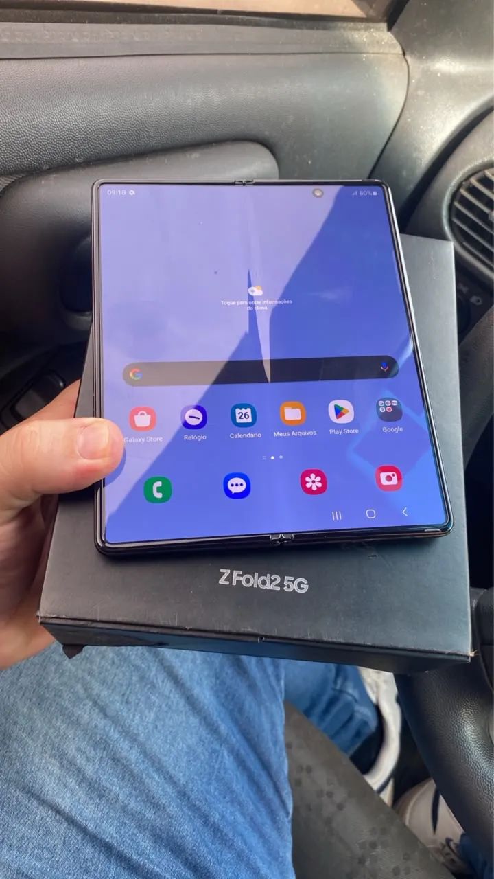 Galaxy Z fold 2 256gb 12gb de ram (Uberaba) - Foto 2