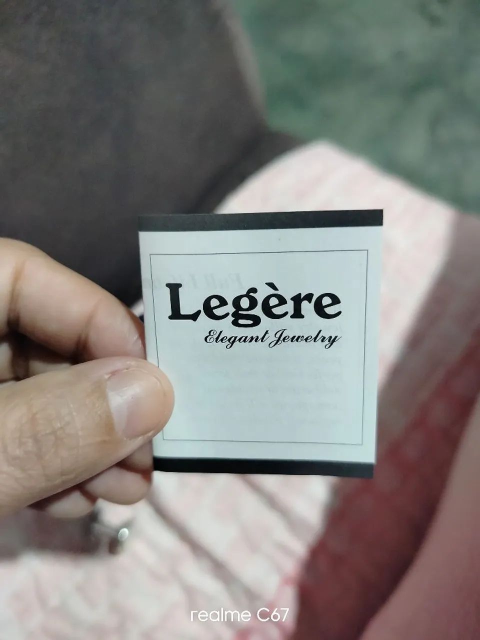 Abotoaduras masculinas Legere com estojo - Foto 3