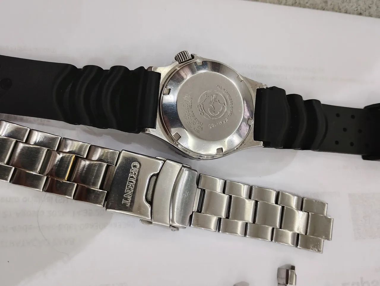 Relógio orient automático pepsi shark duas pulseiras  - Foto 4
