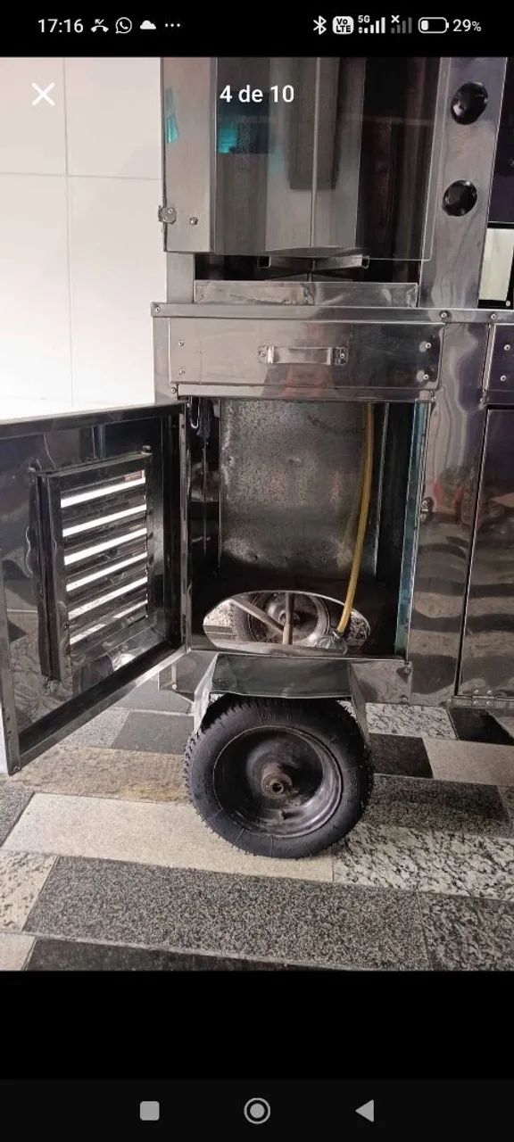 carrinho de churrasco grego  - Foto 4