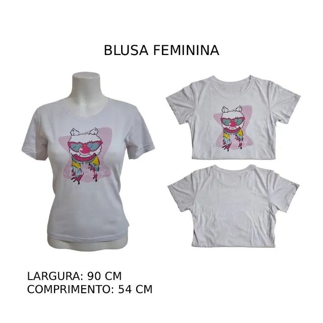 Camisetas Femininas - Foto 2