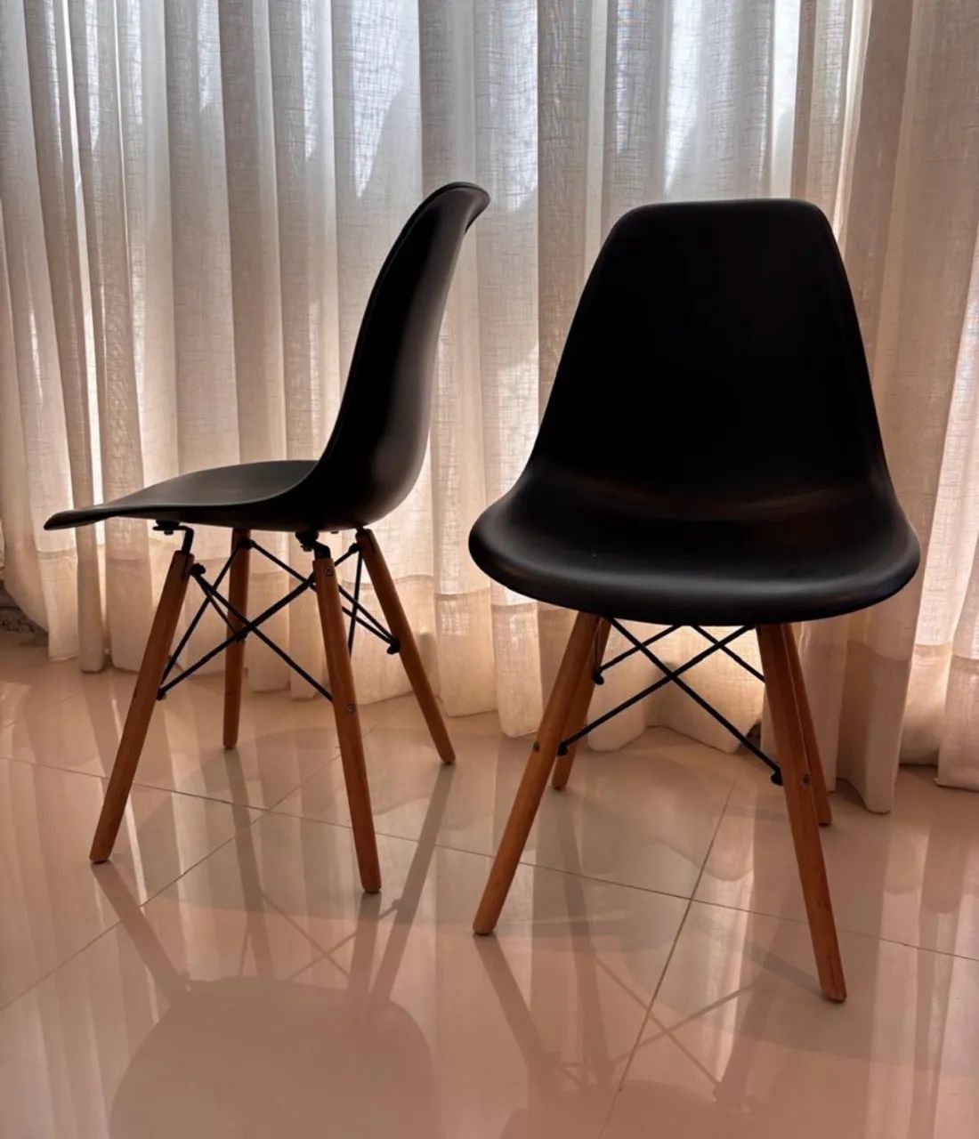 Conjunto de 4 cadeiras Eames - Foto 2