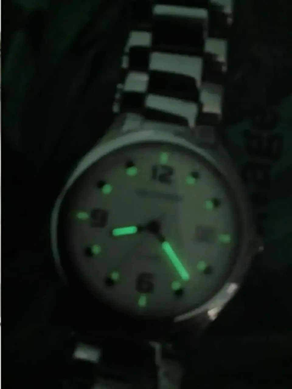 Relogio Technos branco todo em aço  - Foto 5