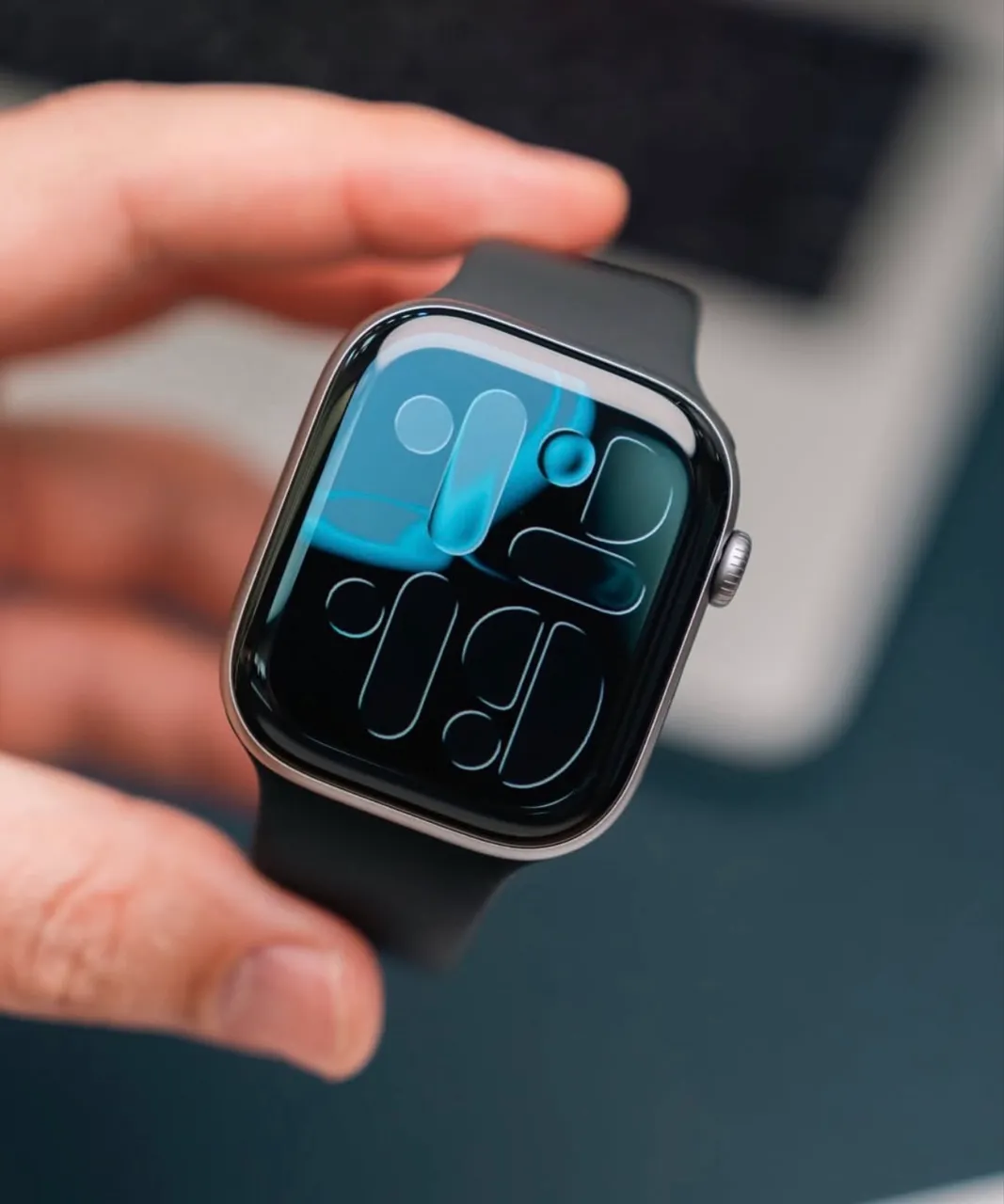 Apple Watch Series 9 41mm Starlight Impecável | Bateria 100