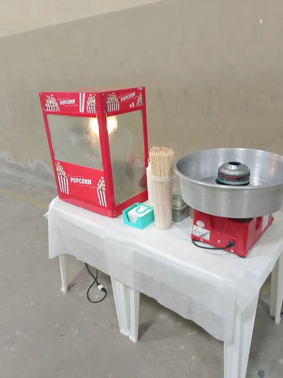 Combo pipoca e algodão doce - Foto 5