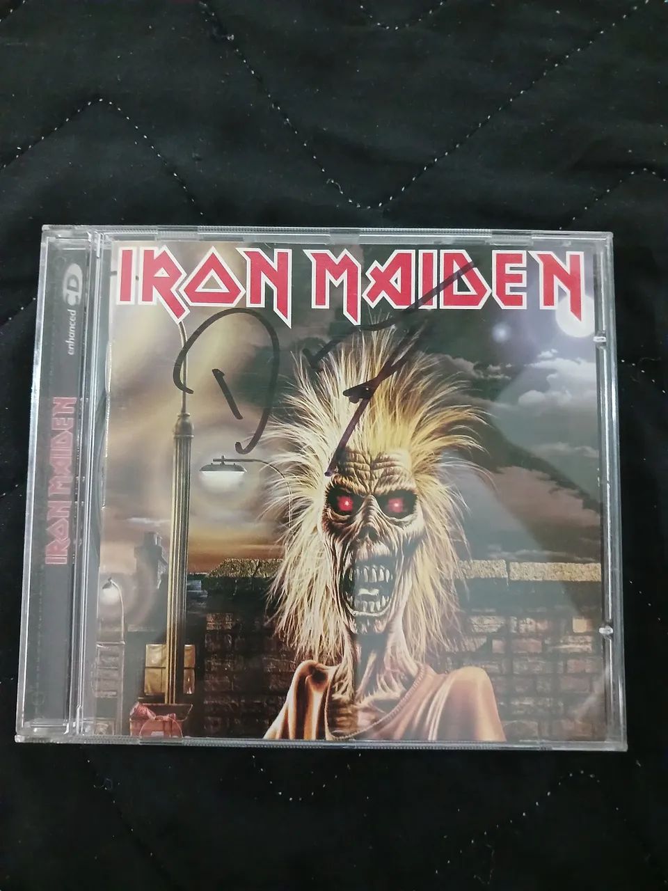 CD Iron Maiden autografado Paul d' Anno - Foto 2