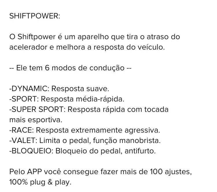599,99 SHIFTPOWER PREÇO IMBATÍVEL  - Foto 4