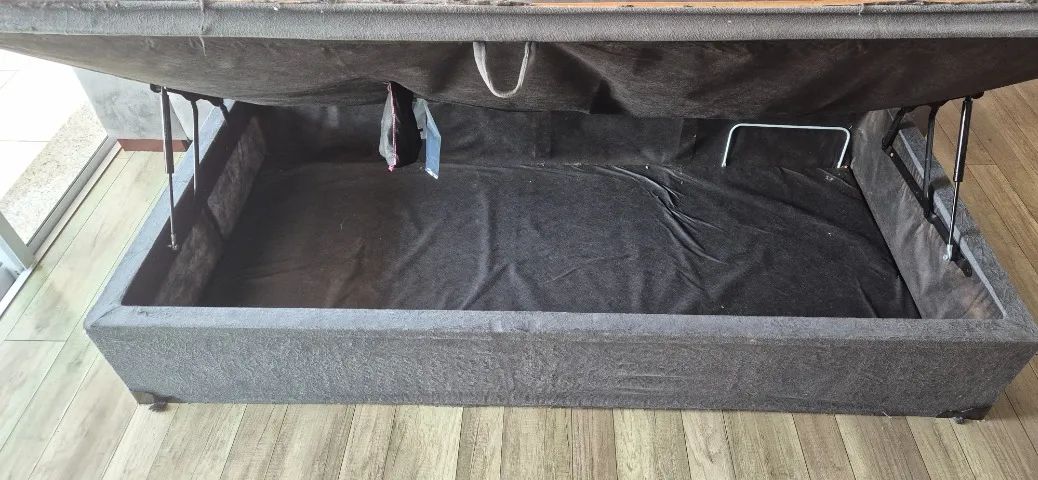 Cama Box Baú Solteiro (Usada)  - Foto 3