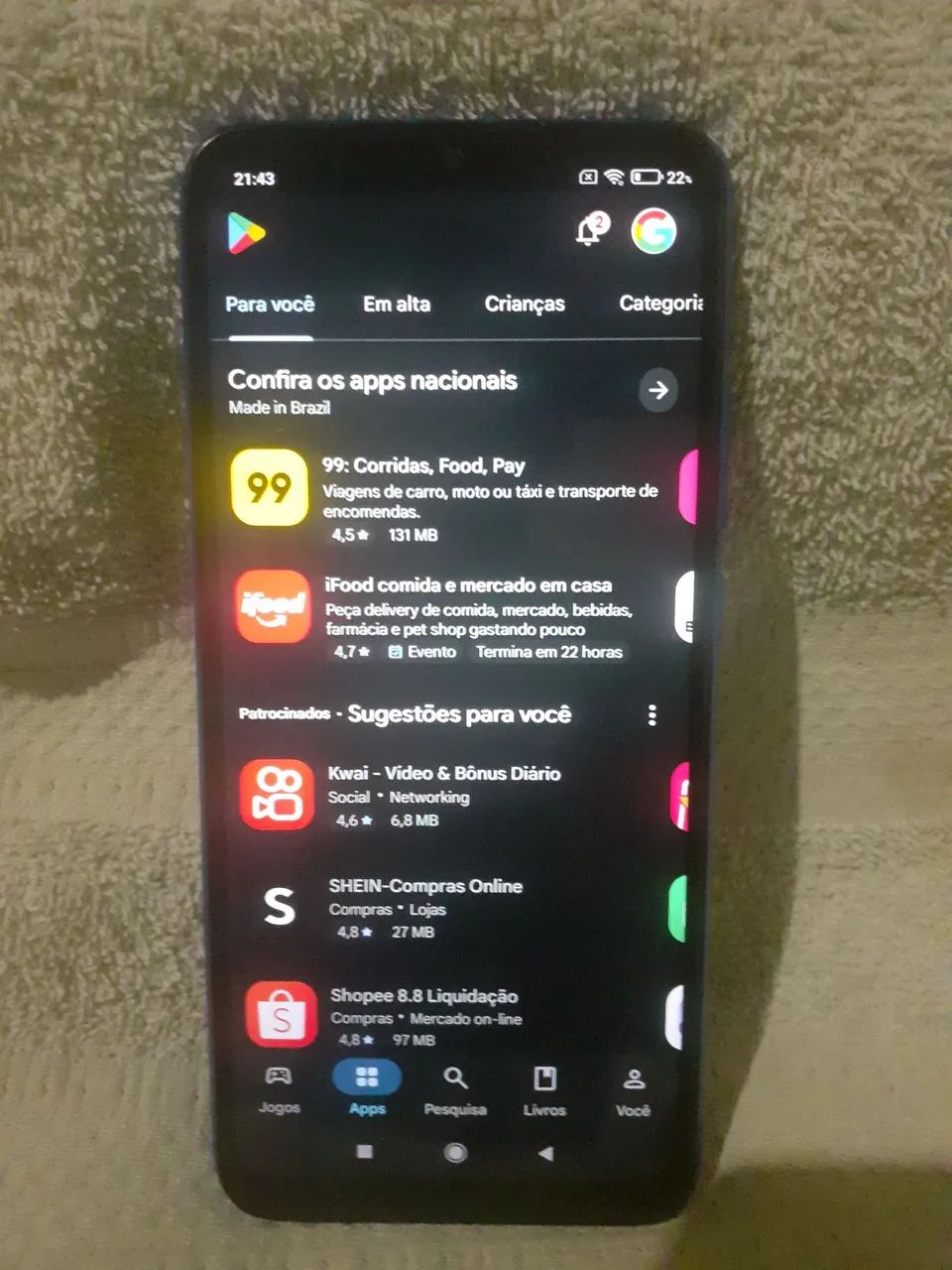 (Redmi- 9a) 2 RAM/32 GB de memória - Foto 2