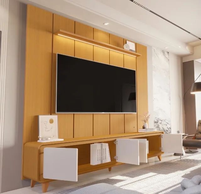 Painel com Rack Nobre 219 - Foto 2