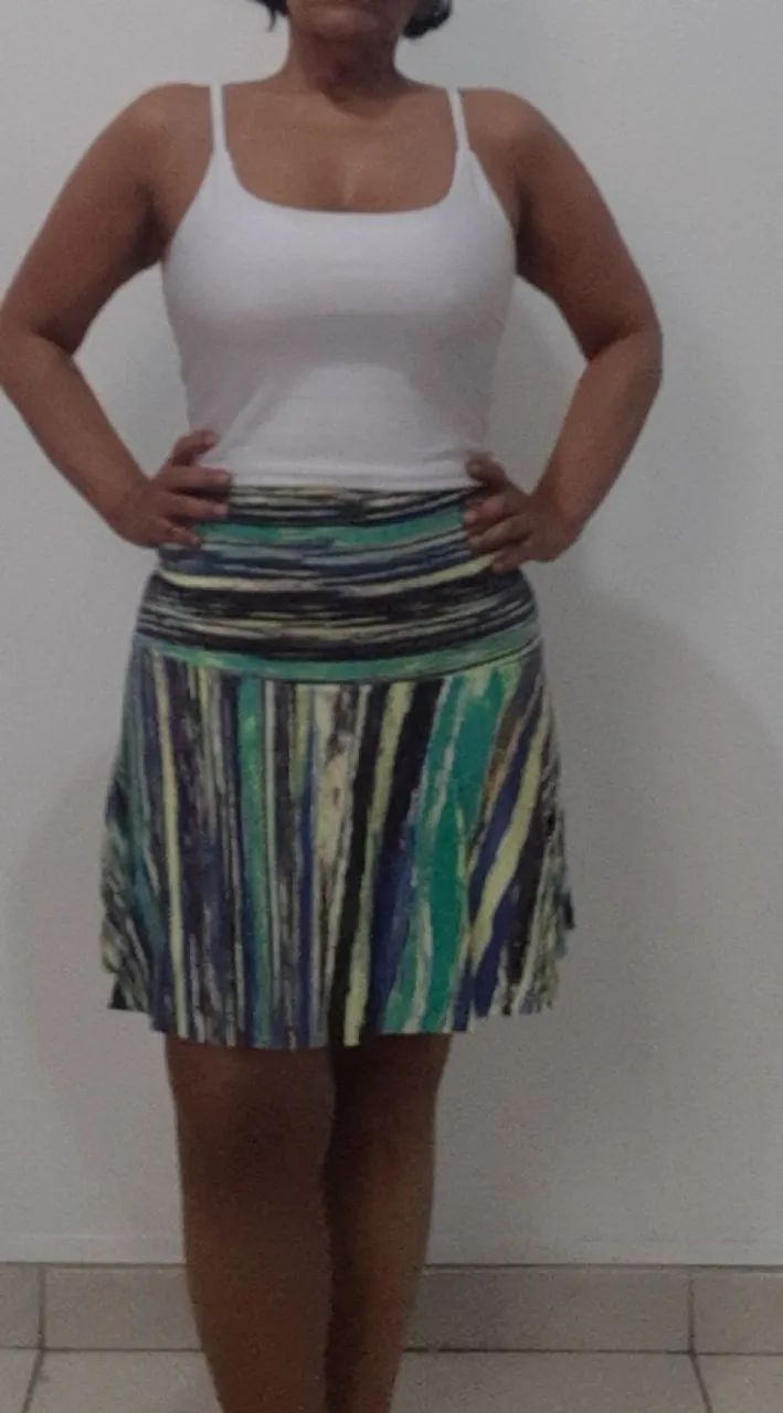 Saia em Viscose tam. 38 Marca BMG Modas - Foto 2