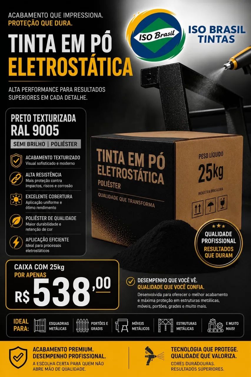 Tinta eletrostática a pó  - Foto 5