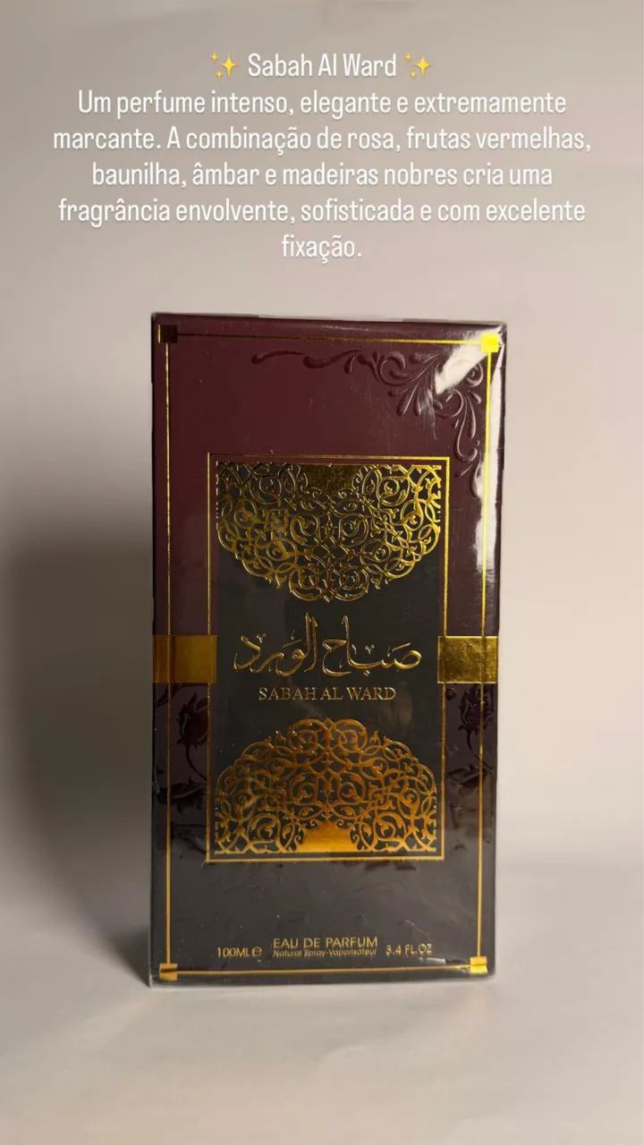 Perfume Sabah Al Ward 100ml Novo - Foto 3