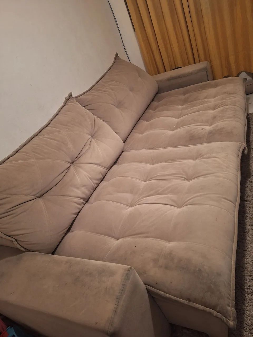Sofá retrátil grande e super macio - Foto 3