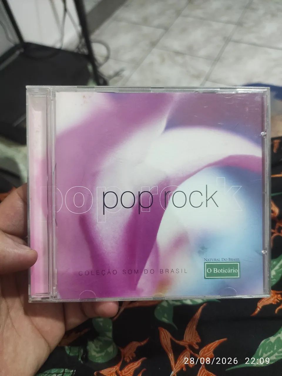 Cd Boticário 2000/coletânea Pop rock