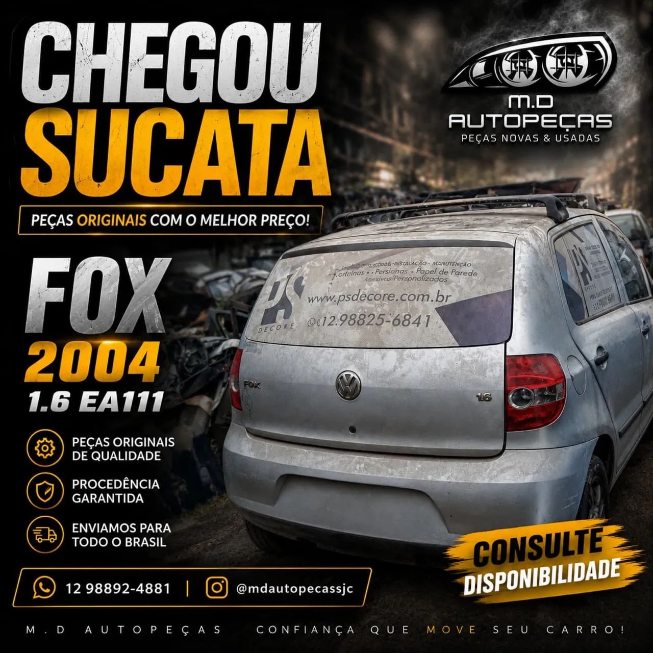 SUCATA FOX 1.6 EA111 