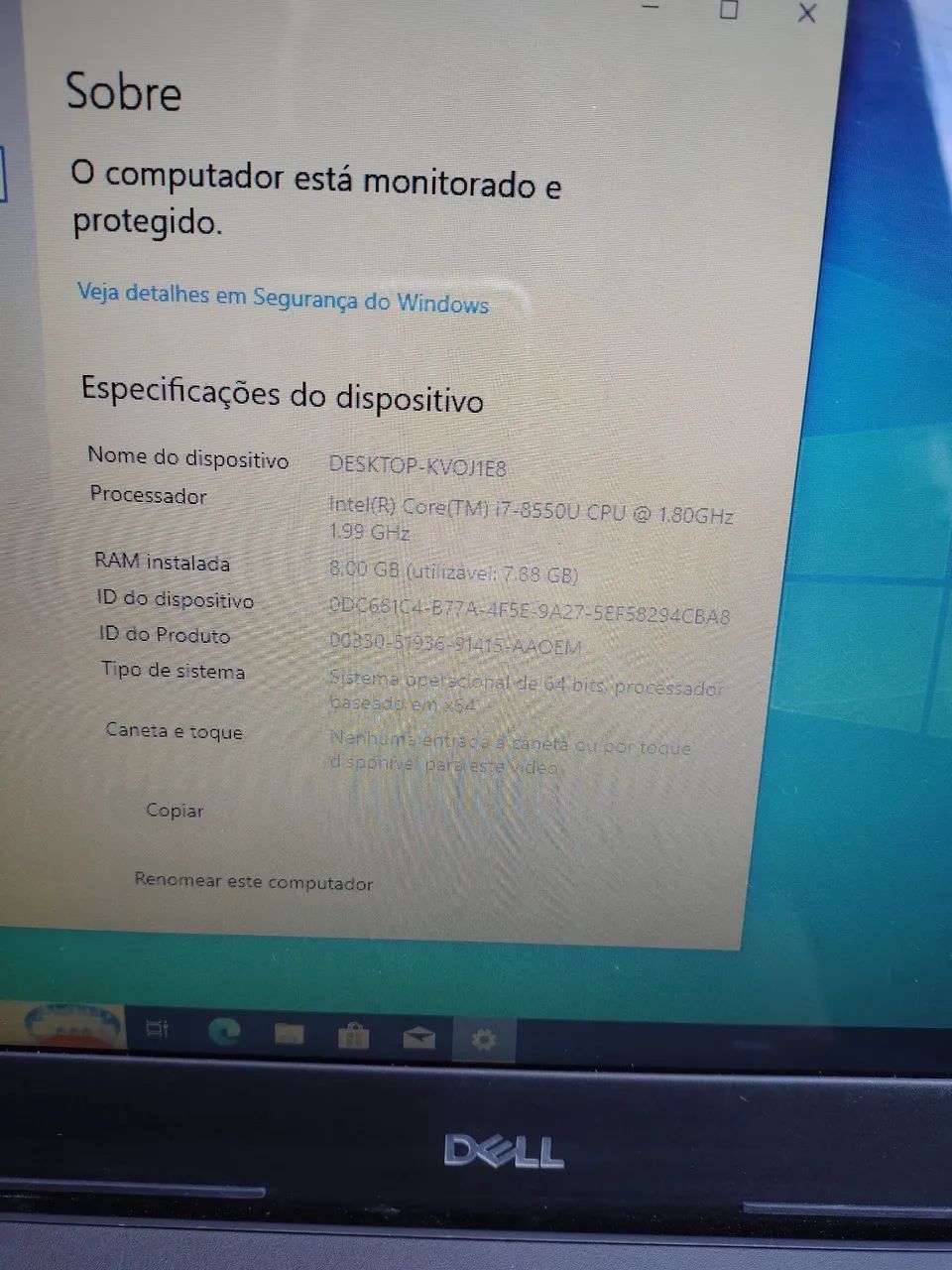 Notebook Dell  Procesador Intel(R) Core(TM) i7-855 - Foto 4