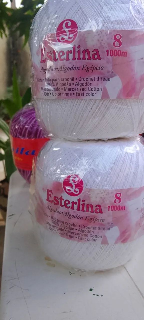 Linha de crochê  - Foto 4