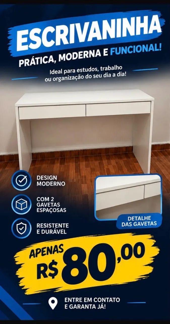 Mesa escrivaninha 