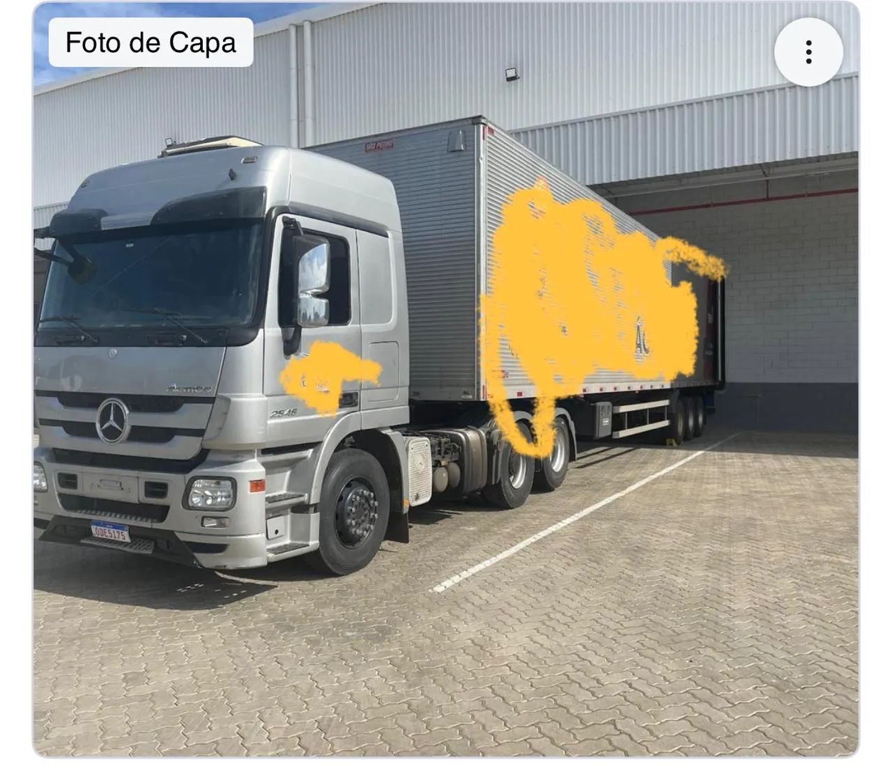 ACTROS 2546 2011 motor batido 