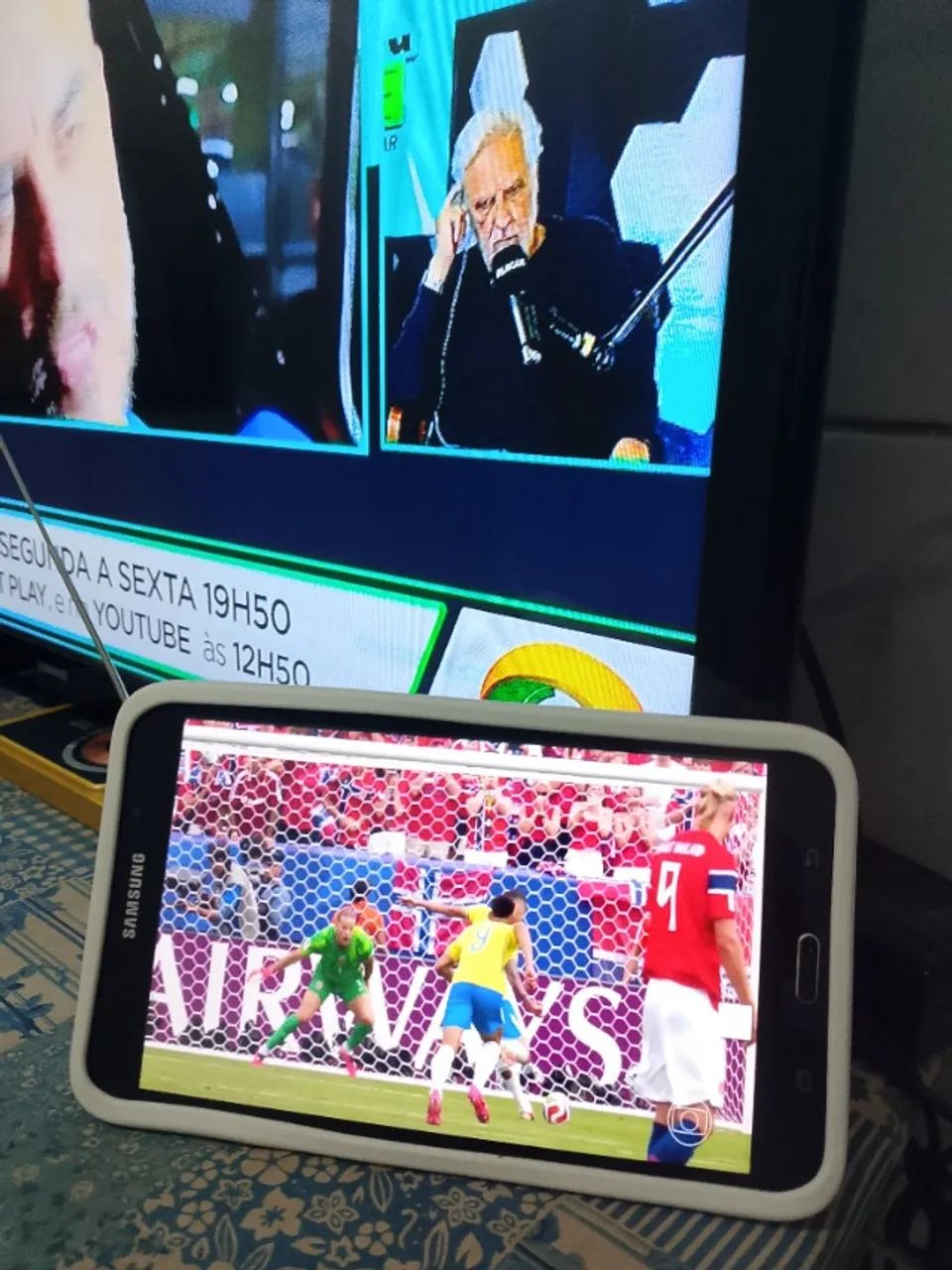 TABLET SAMSUNG COM TV HD MAIS TOP DA OLX !!!  - Foto 4