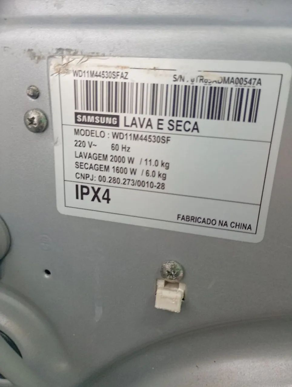LAVADORA LAVA E SECA SAMSUNG  - Foto 5