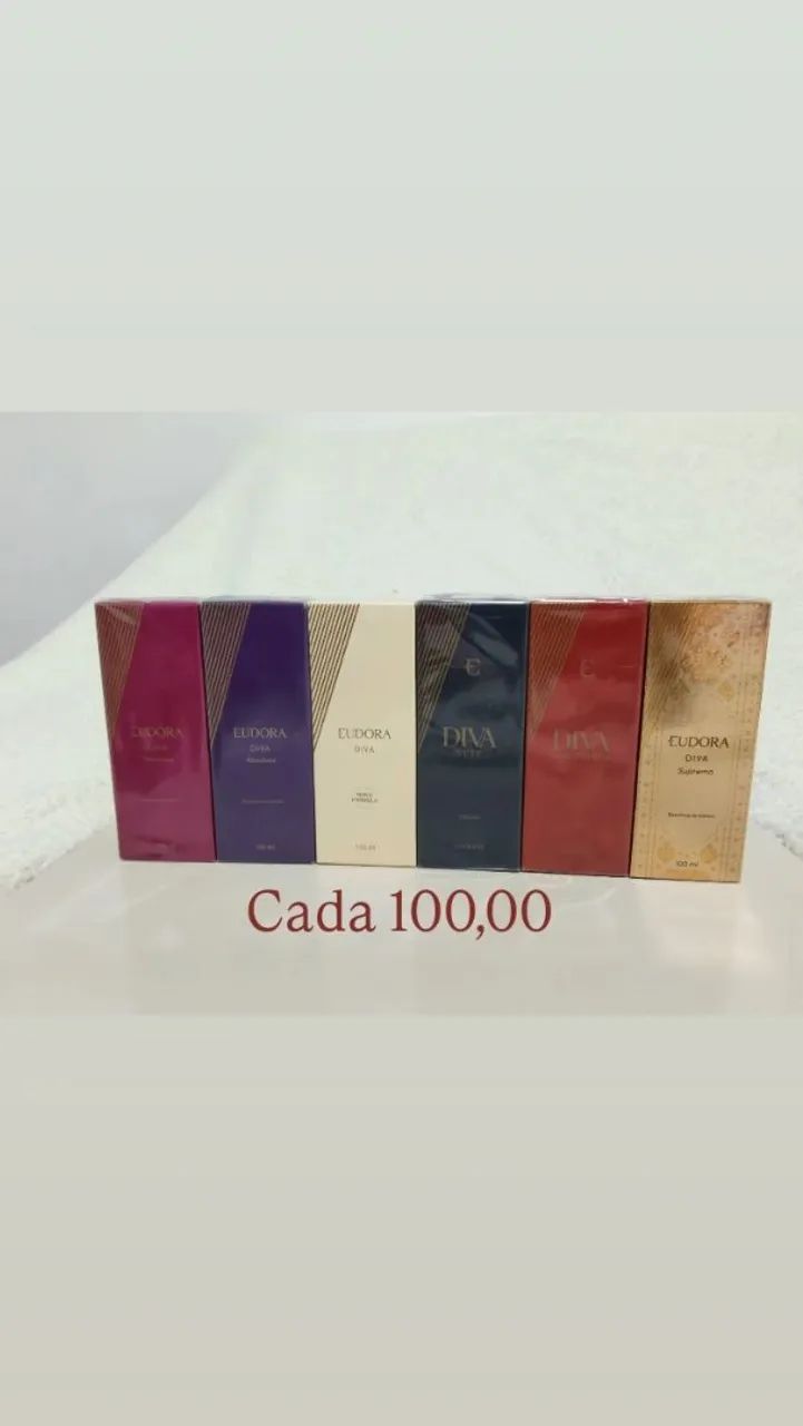 PERFUMES BOTICÁRIO & EUDORA ORIGINAIS E LACRADOS.