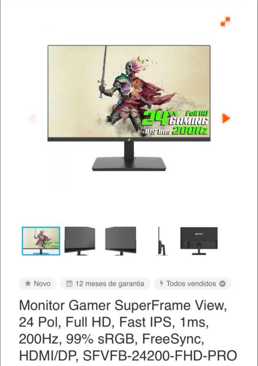 Monitor 200hz