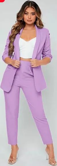 blazer feminino lilas 