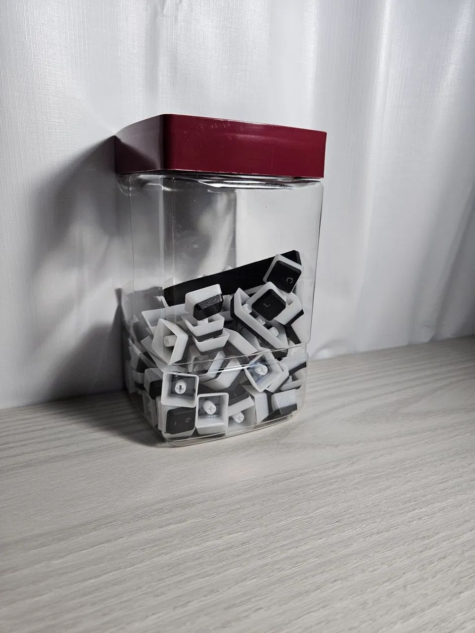 Keycaps/teclas pudding pretas