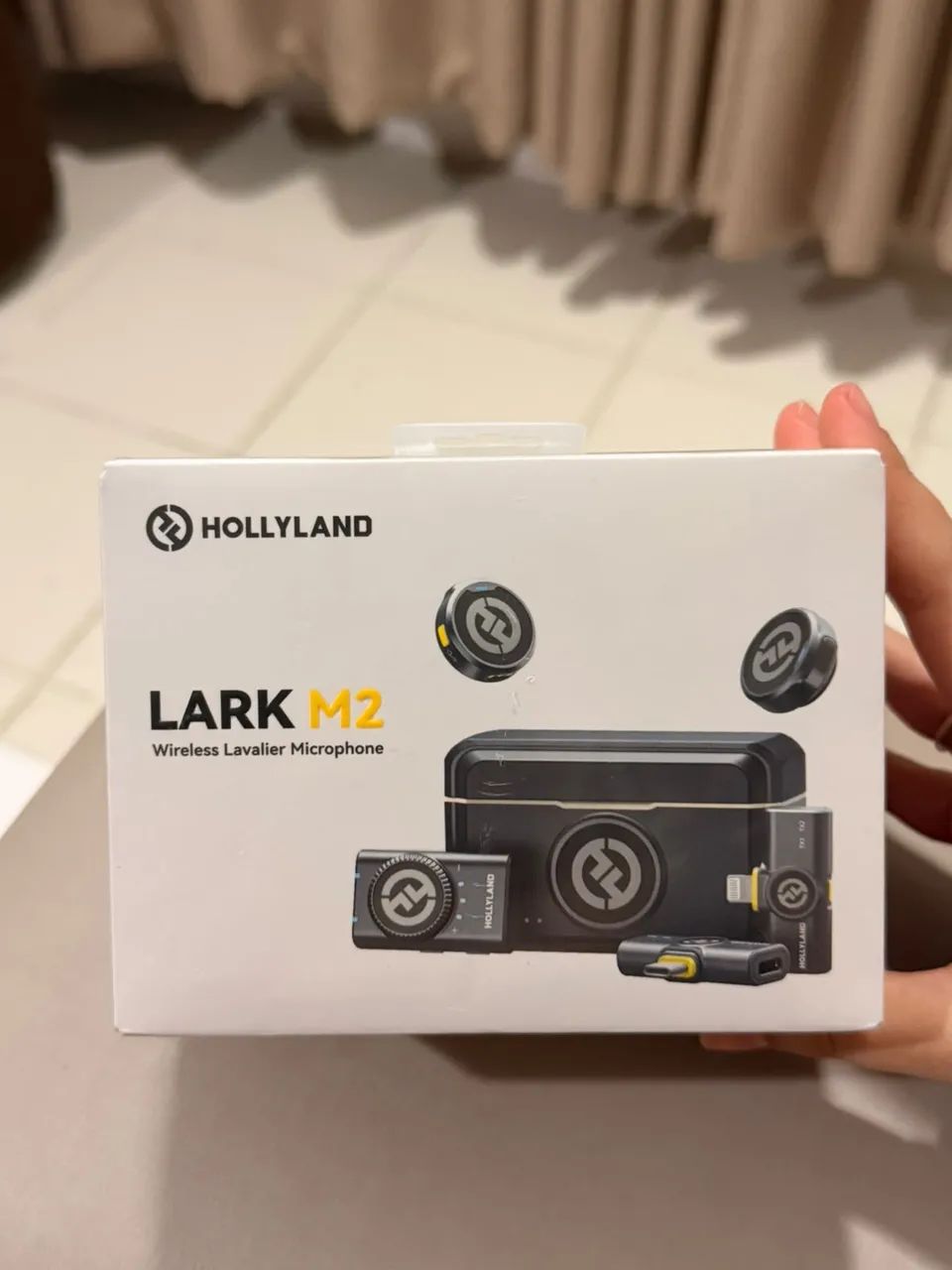 Microfone Hollyland Lark M2 - Novo e Lacrado - Foto 3