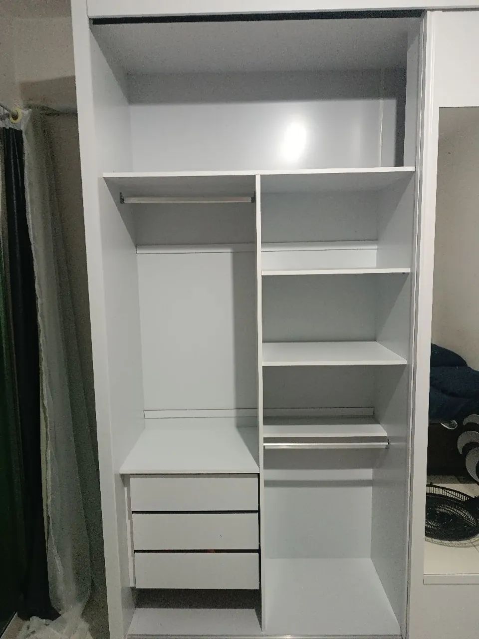 Guarda Roupa Branco - Foto 3