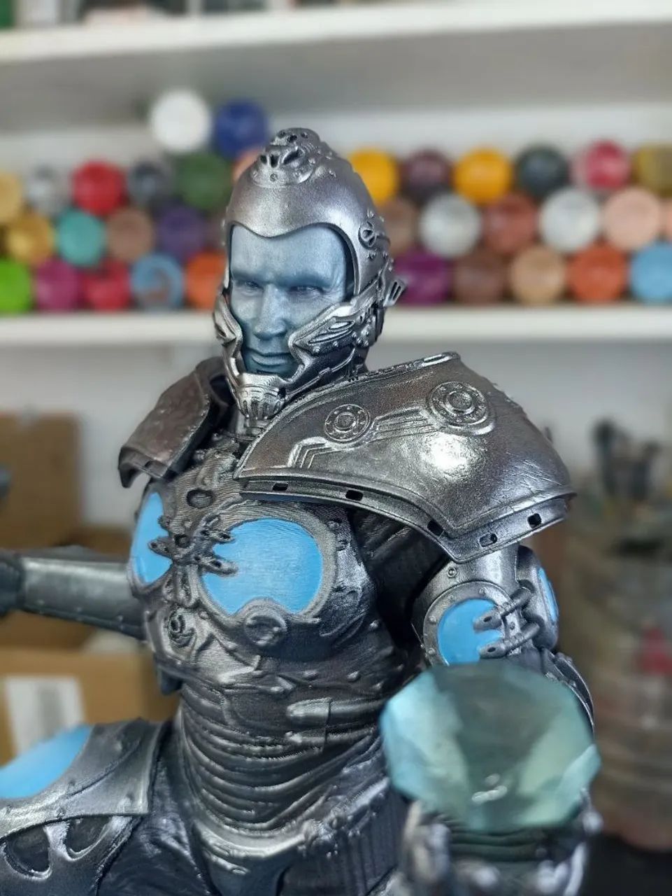 ESCULTURA 3D - MR. FREEZE