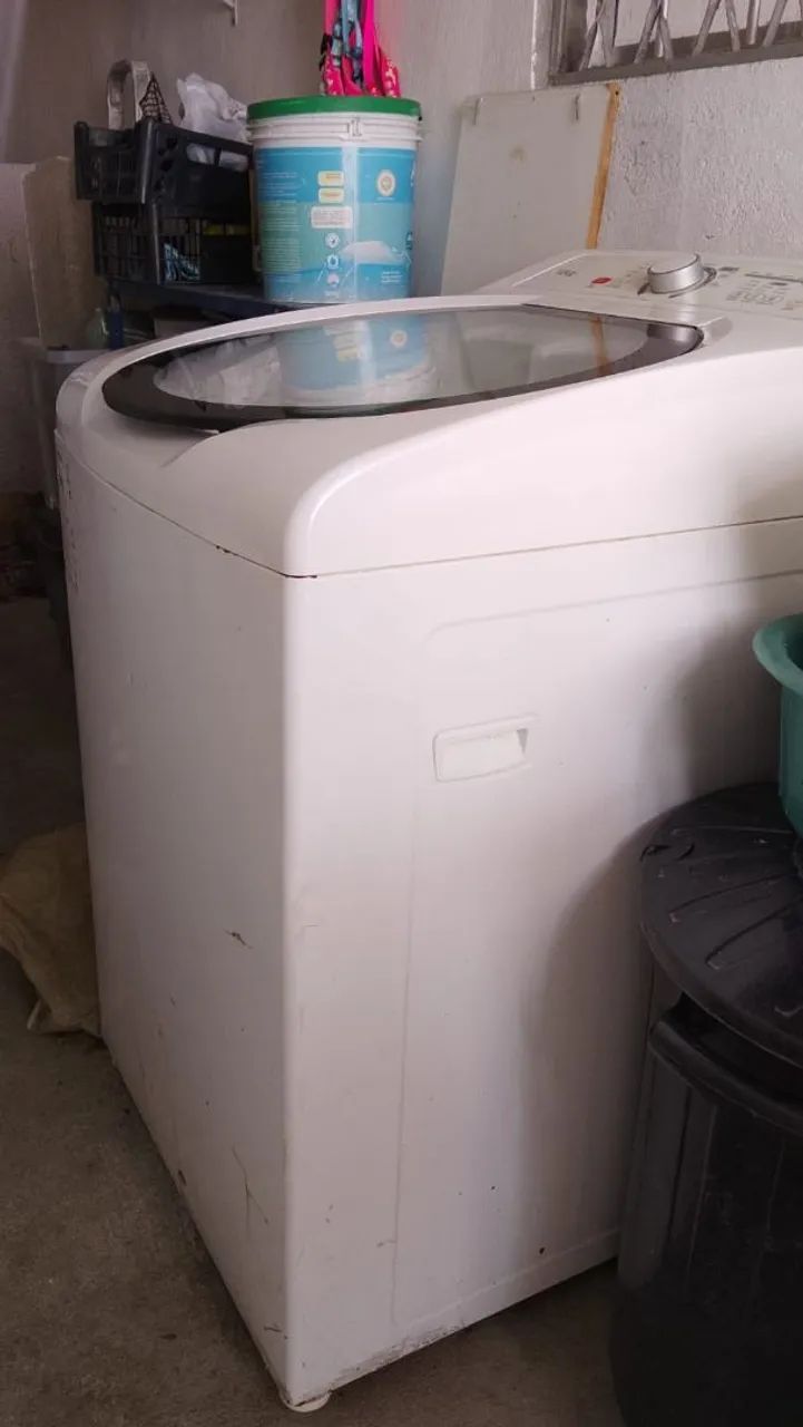Máquina de lavar quebrada