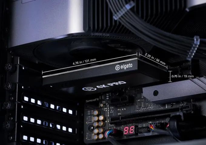 Placa De Captura Elgato 4k Pro 8k60 Passthrough/4k60 Hdr10 - Foto 3