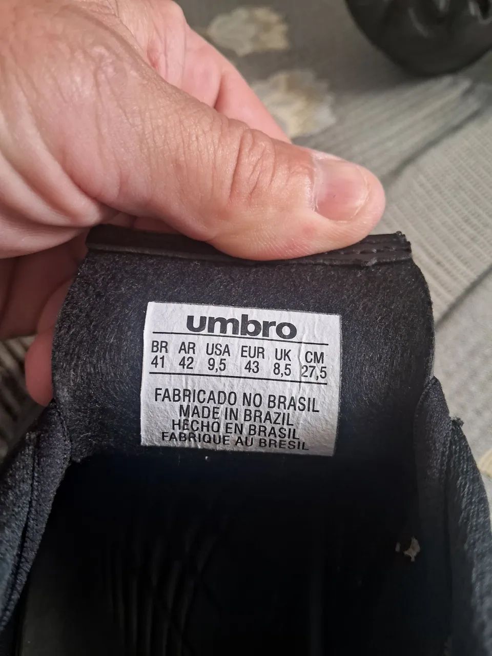 Chuteira Society umbro attakII preta