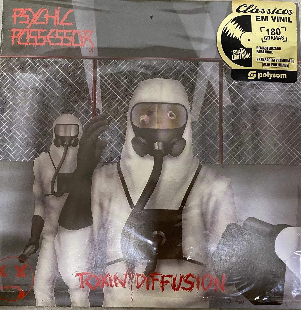 Disco de vinil - psychic possessor - toxin diffusion (novo)