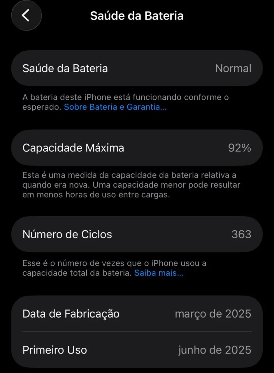 iPhone 16 Branco - 128GB - Foto 4