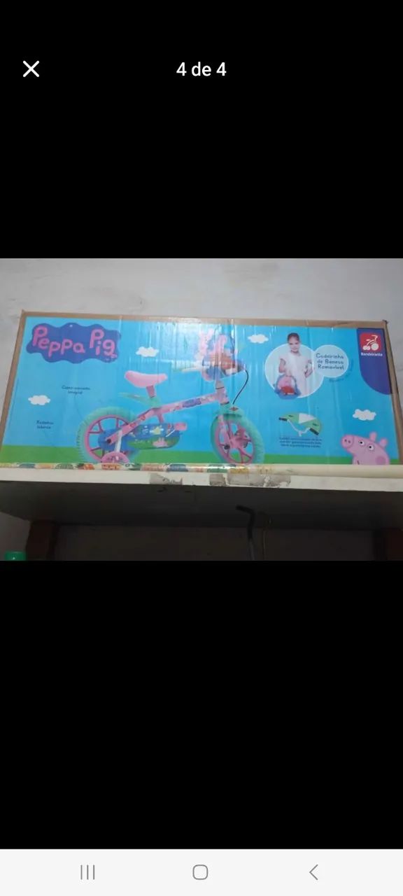 Bicicleta infantil Peppa Pig - Foto 4