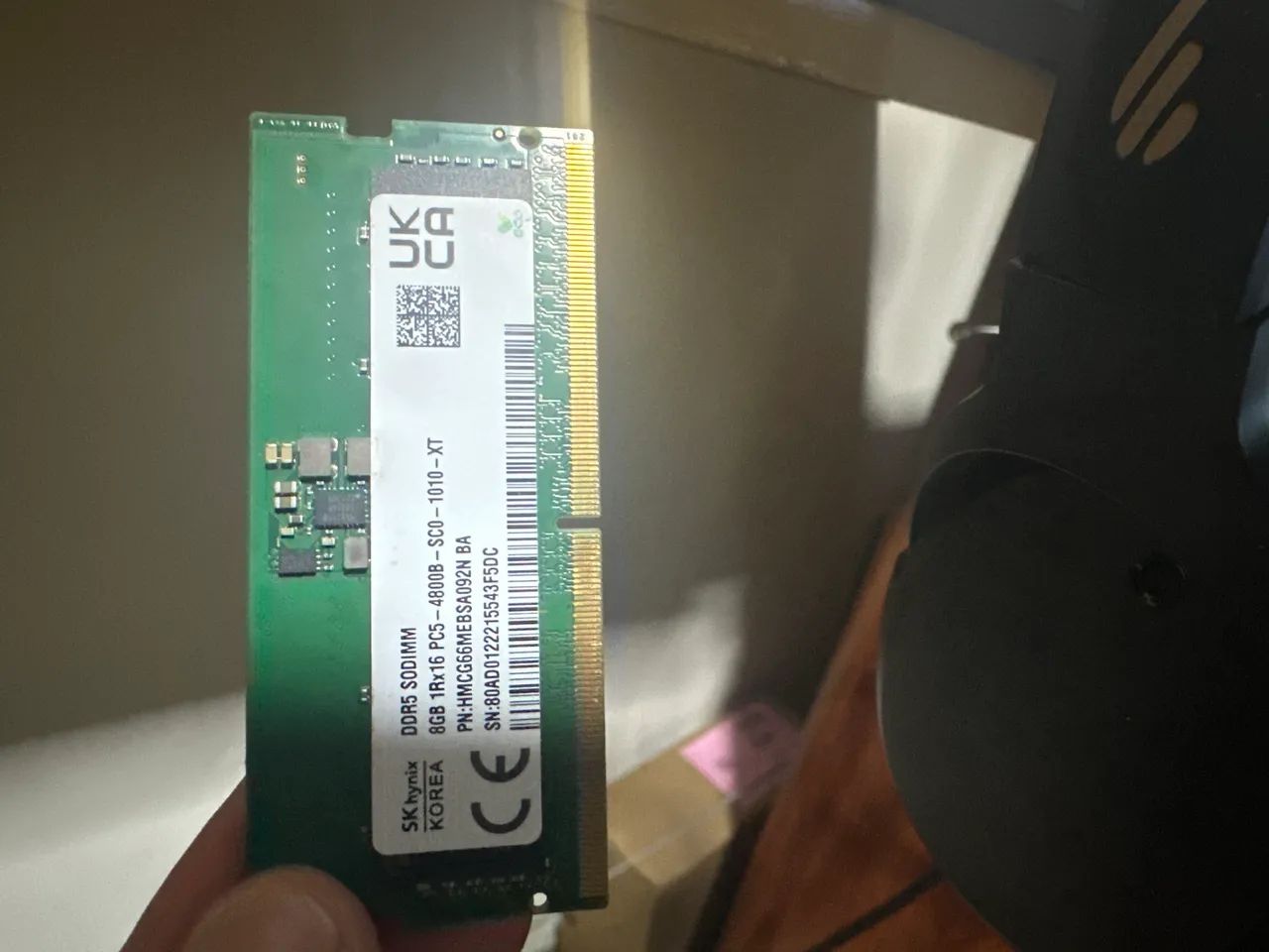 Memória RAM 8gb ddr5 para Notebook 