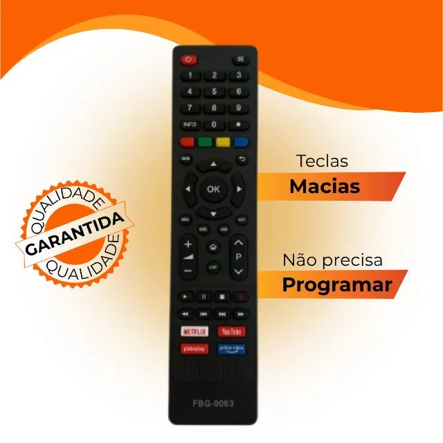 Kit 2 controles + pilhas, compatível Philco - Foto 3