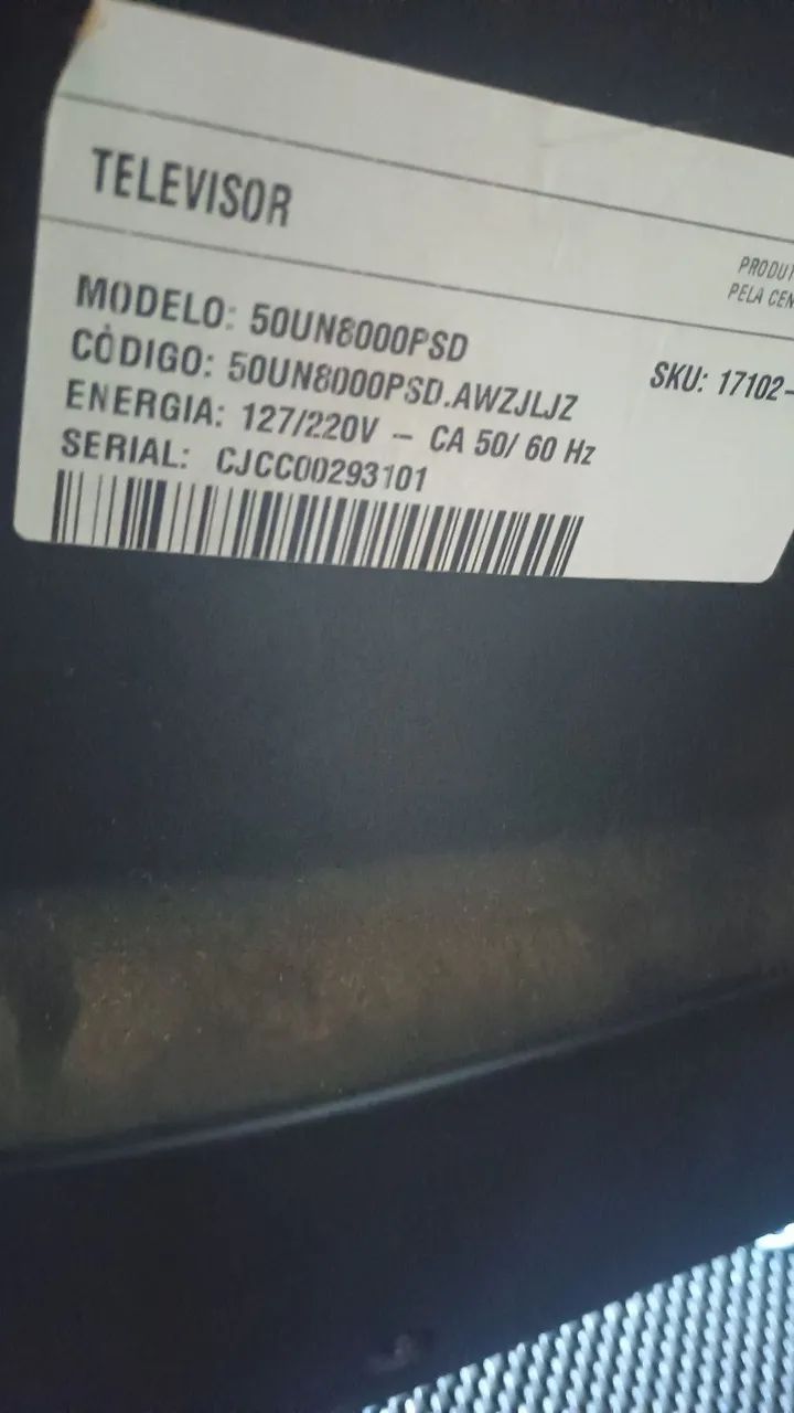 TV LG 50 POLEGADAS COM DEFEITO NA TELA(tela azul)  - Foto 3