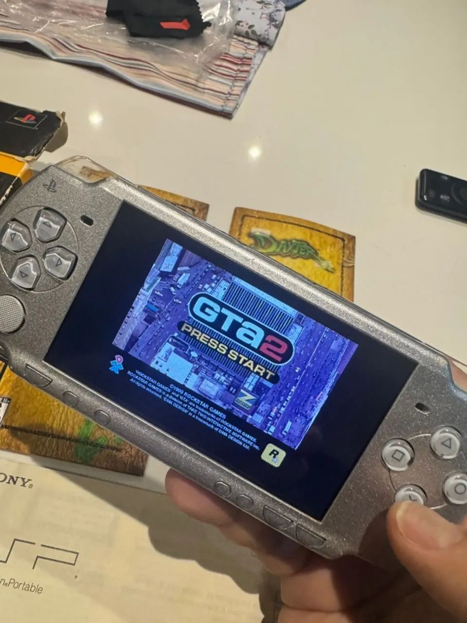 PSP-2000 Daxter Limited Edition Silver Prata - Foto 4