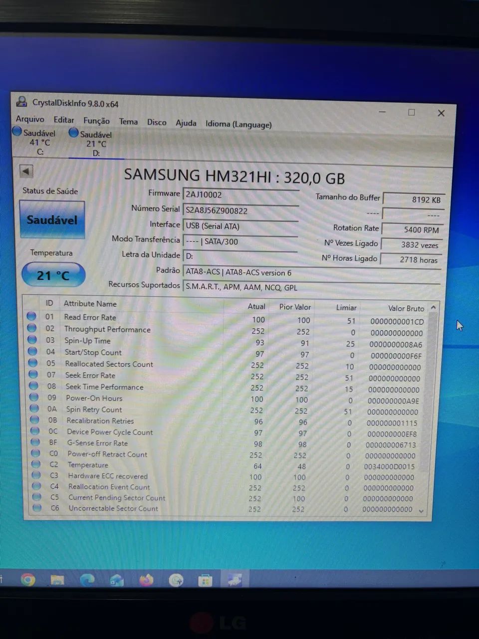 Hd notebook 320gb - Foto 2