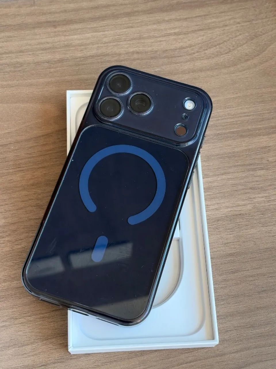 iPhone pro Max azul 4 meses de uso  - Foto 3